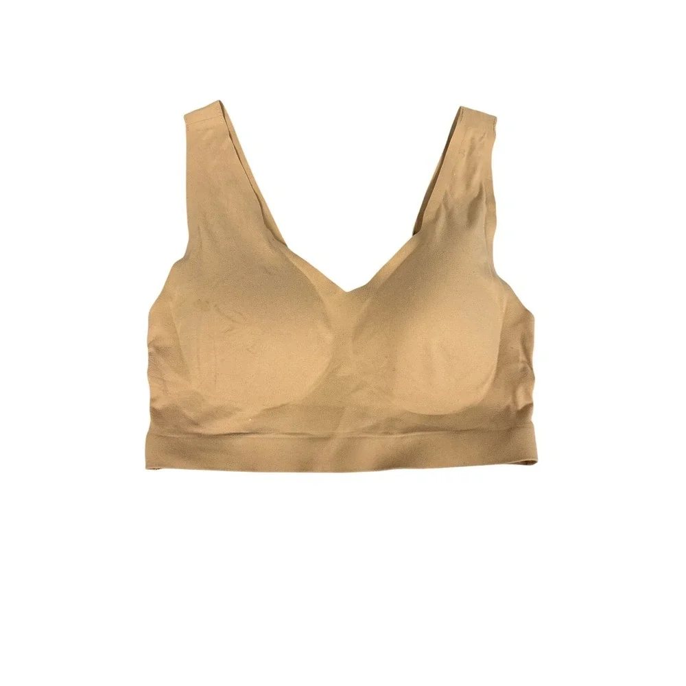 Soma Enbliss Bralette Tan Nude Wireless Seamless Bra Size S Small Q1 RN79984‎